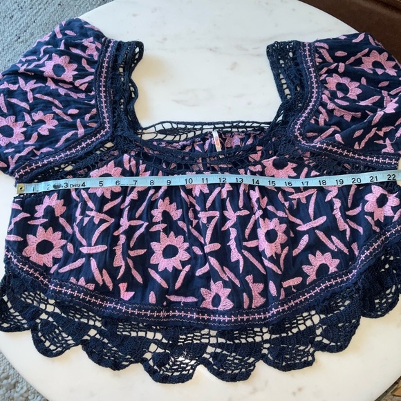 Free People Soleil embroidered Blouse - Picture 7 of 8